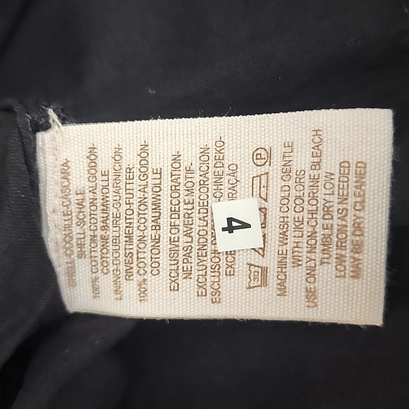 Free People Pavlo Embroidered Boho Babydoll Dress XS Black - Picture 8 of 11